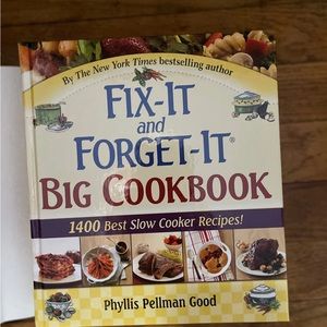 Vintage Fix-It and Forget-It Big Cookbook. 1400 Best Slow Cooker Recipes!